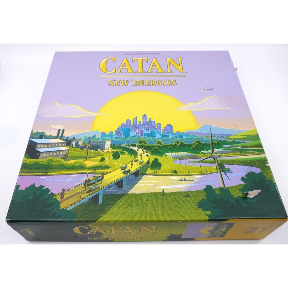Catan: New Energies Strategic Board Game Multiplayer Turn Based Complete